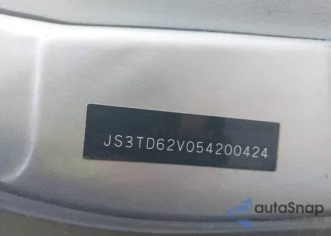 2005 Suzuki Grand Vitara Ex/Lx from USA, damaged, VIN JS3TD62V054200424